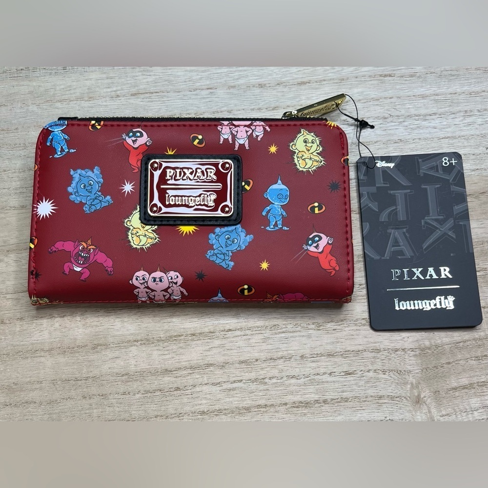 Loungefly Pixar The Incredibles Jack Jack Wallet NWT